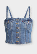 Levi's® TUBE - Top - all over blue