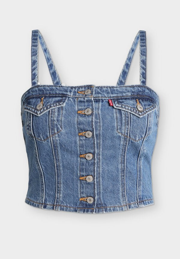 Levi's® TUBE - Top - all over blue