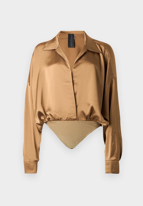Norma Kamali SUPER OVERSIZED BOYFRIEND BODYSUIT