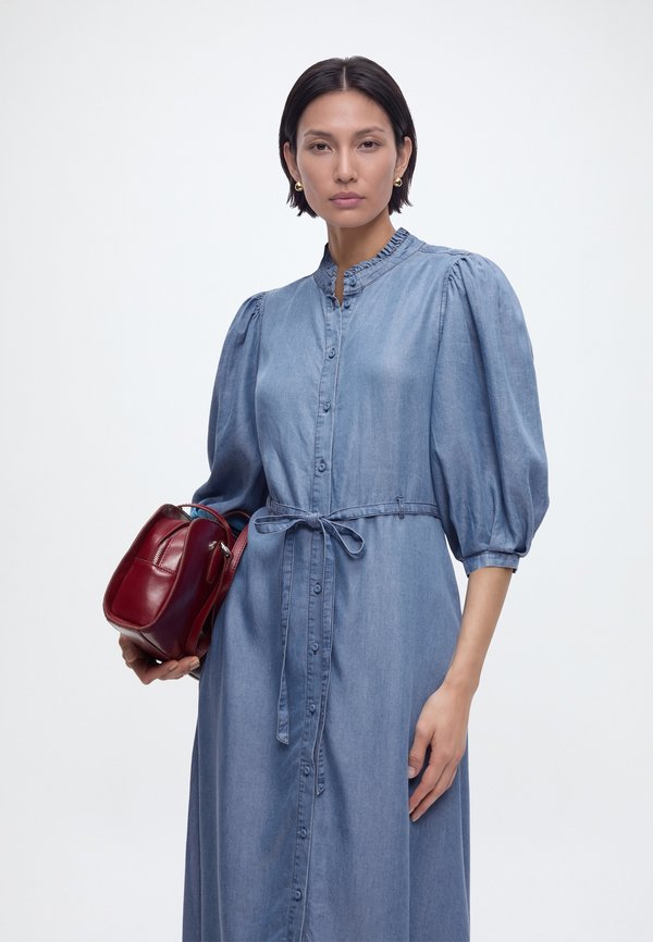 Rosemunde RWDALLAS TENCEL LS MIDI DRESS