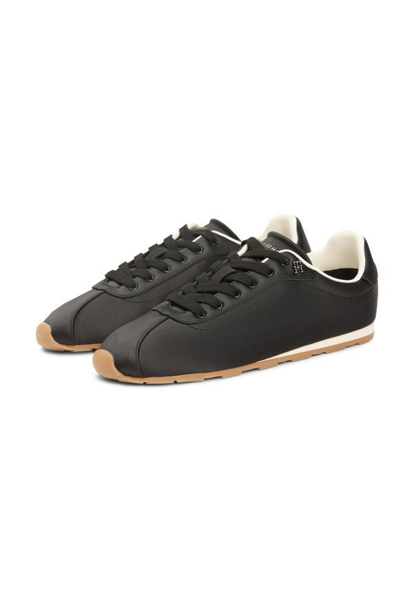 Tommy Hilfiger TH MONOGRAM SATIN TRAINERS