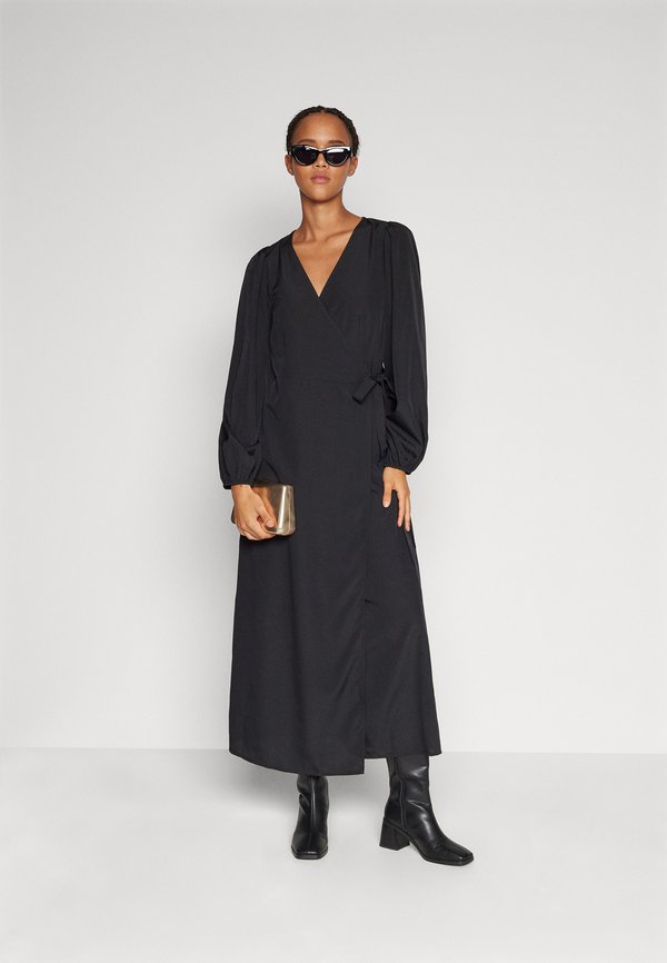 VILA VIGRAFFY LONG WRAP DRESS