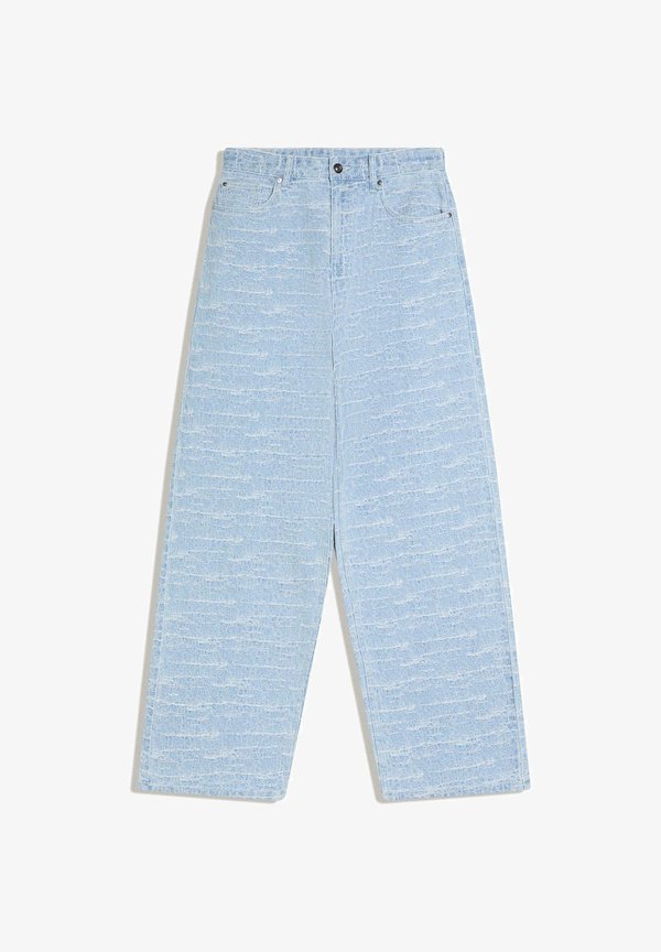 Bershka Relaxed fit jeans - light blue