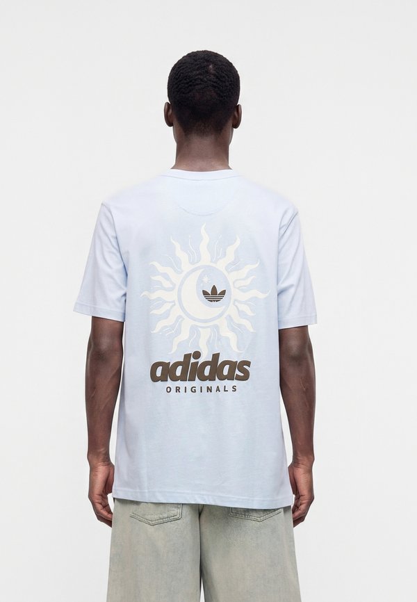 adidas Originals SUN GRAPHIC LOOSE TEE UNISEX - Print T-shirt - crystal sky