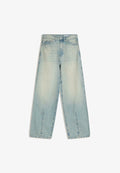 Bershka SUPER  - Wide Leg - light blue