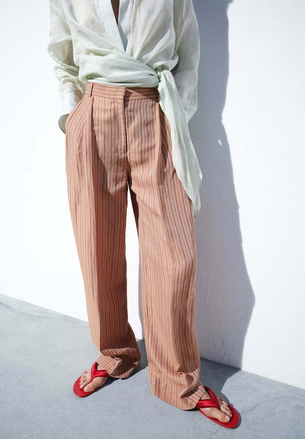 Mango ADULT - Trousers - pink