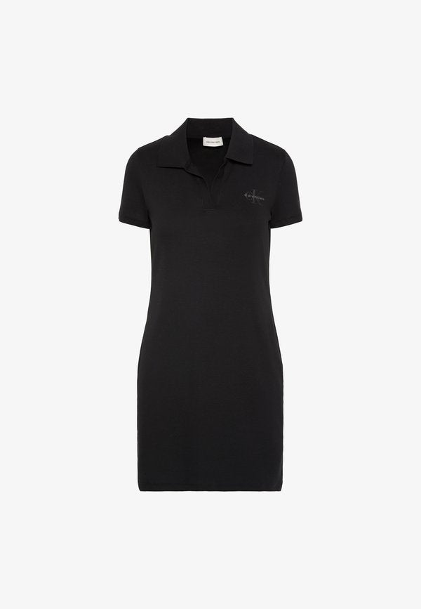 Calvin Klein Jeans MONOLOGO BABY - Day dress - black