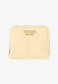 Guess MAXINE SLG SMALL ZIP AROUND - Wallet - gelb