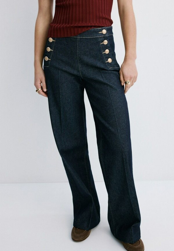 Mango ADULT    - Relaxed fit jeans - open blue