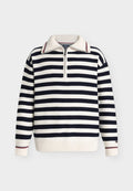 Tommy Hilfiger Jumper - navy blue/ivory petal