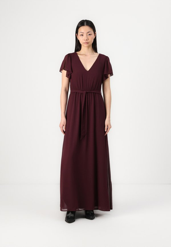 VILA VIMICADA V NECK MAXI DRESS