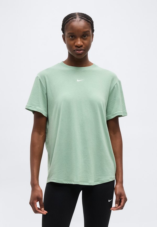Nike Performance ONE RELAXED - Sports T-shirt - steam/white