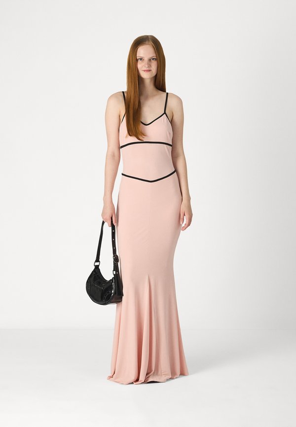 WAL G. RAYE STRAPPY MAXI DRESS