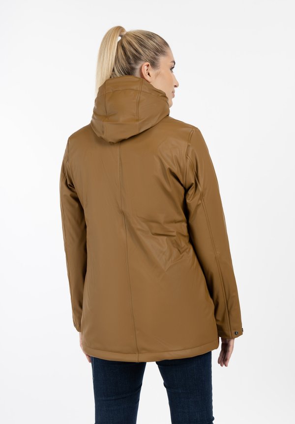 DreiMaster DREIMASTER REGENJACKE MIT WEBPELZFUTTER IN TEDDYOPTIK DRYMASTER
