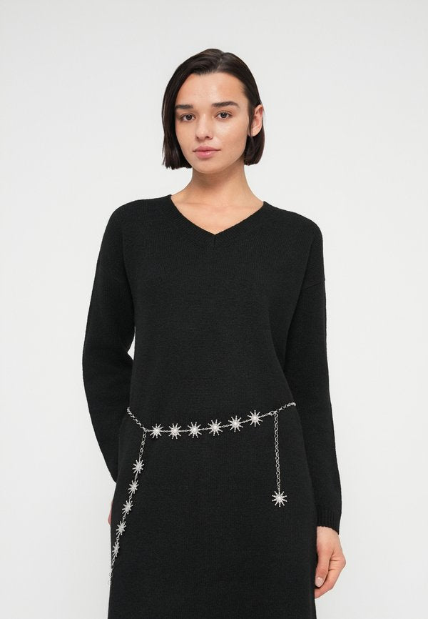 VILA VILOVIRA V NECK DRESS