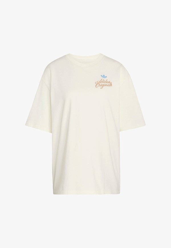 adidas Originals SUMMER GLOW GRAPHICS - Print T-shirt - off white