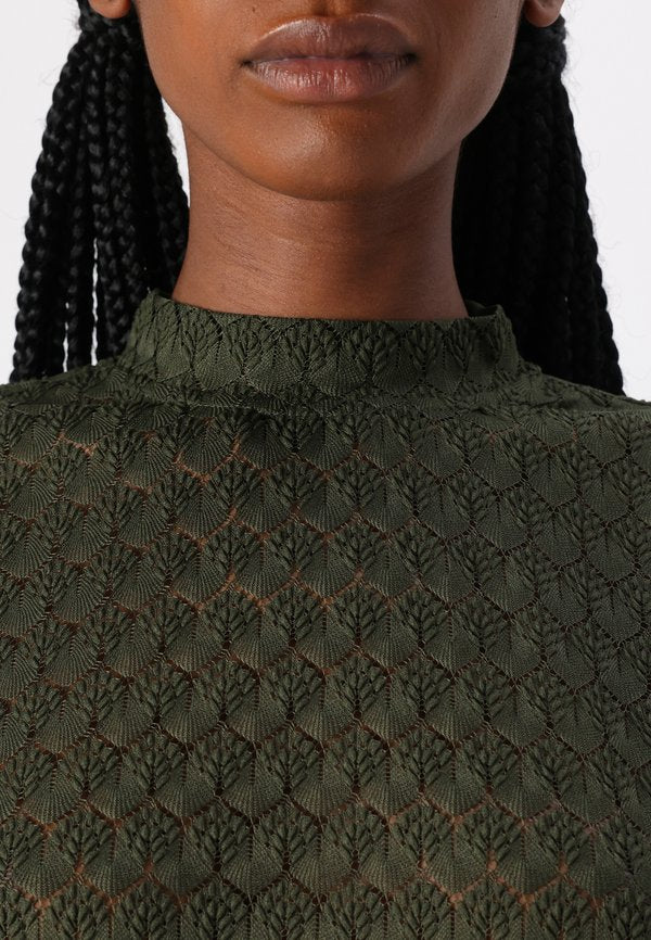 JDY JDYAVERY L/S LACE TOP JRS NOOS