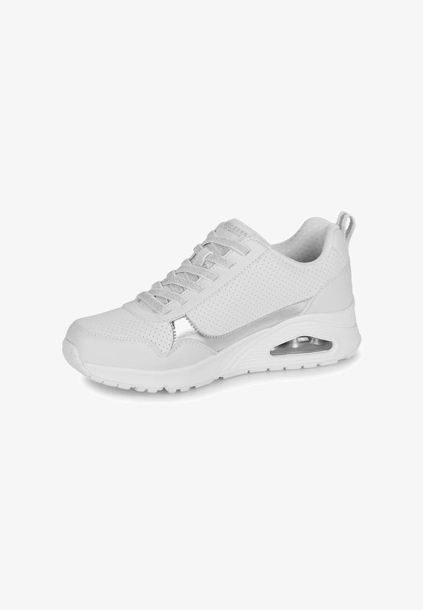 Skechers UNO - METALLIC SLIDERS SCHNÜRSCH - Trainers - wht white