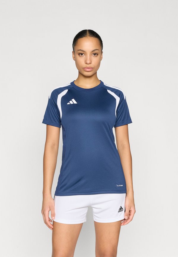 adidas Performance Print T-shirt - team navy blue/white