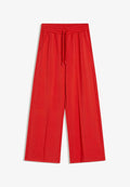 Bershka WIDE-LEG  - Tracksuit bottoms - red