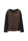TOM TAILOR LOOSE FIT  MIT LEO-PRINT