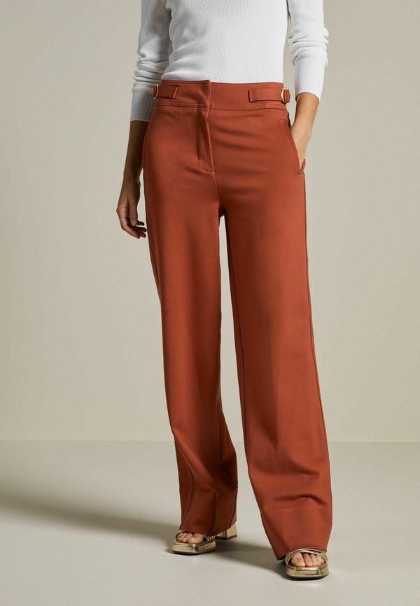 Next TAILORED METAL DETAIL WIDE LEG TROUSERS