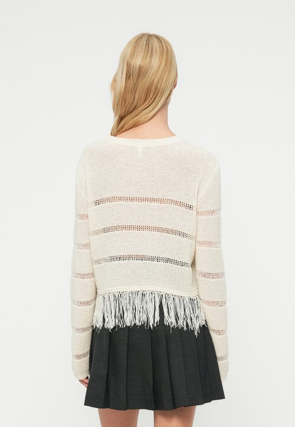 ONLY ONLLEA FRINGE O NECK