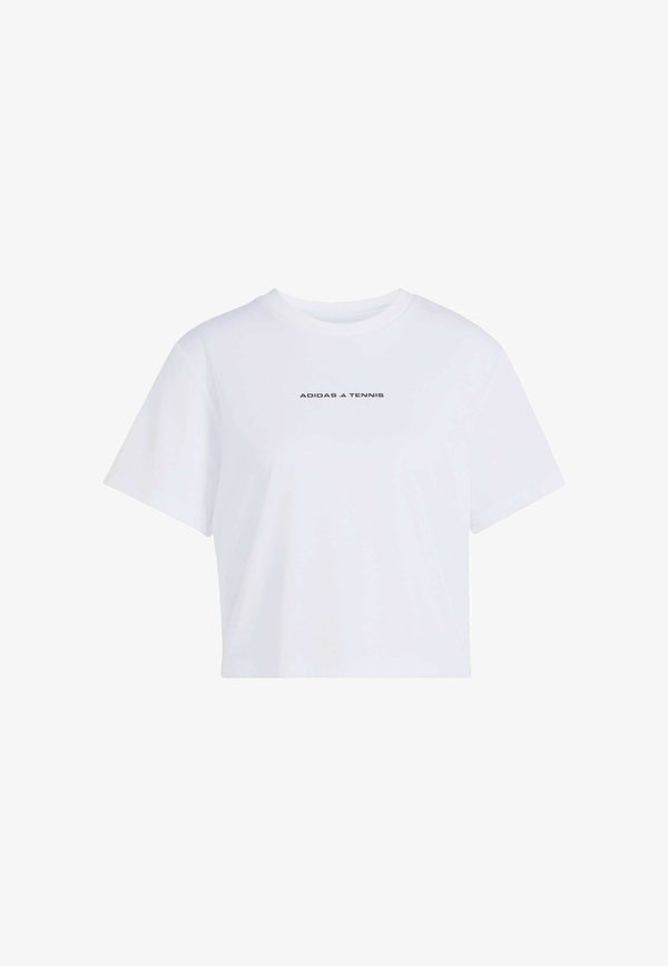 adidas Performance ADIDAS PERFORMANCE TENNIS CULTURE GRAPHIC T.SHIRT - Sports T-shirt - white