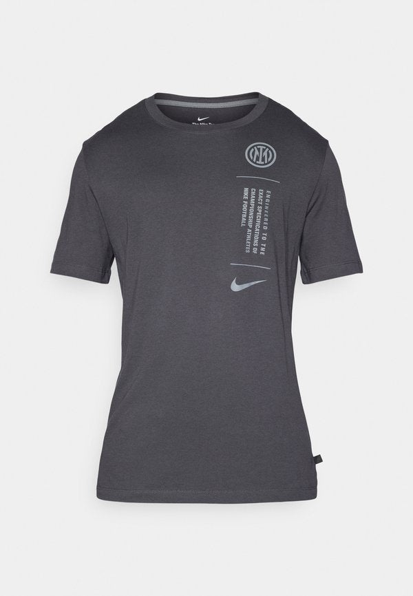 Nike Performance INTER M FOOTBALL TEE - Club wear - anthracite