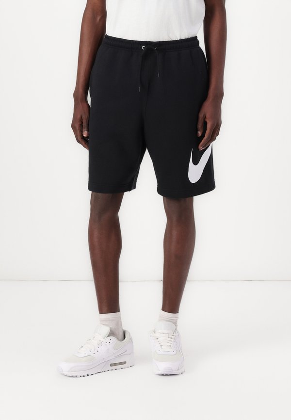 Nike Sportswear M NK CLUB BB SHORT GX - Tracksuit bottoms - black/white