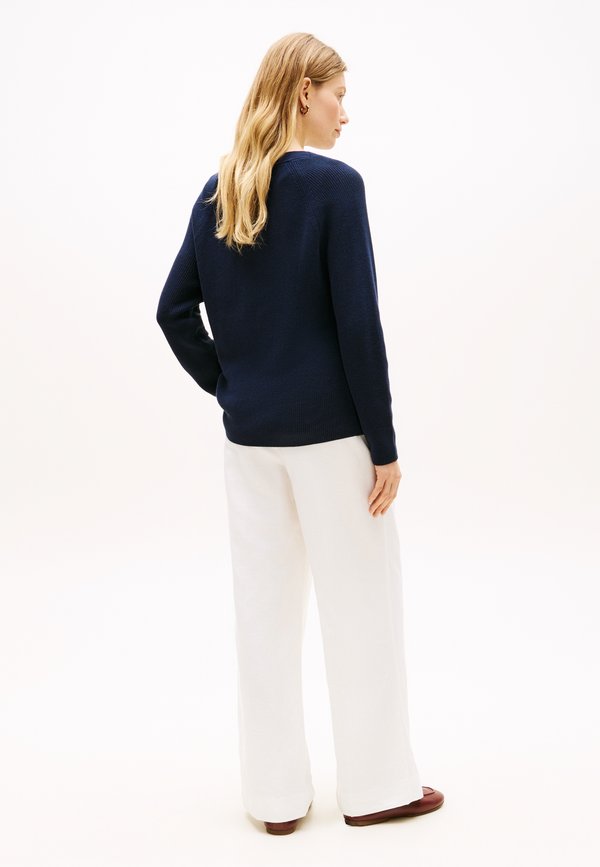 Tommy Hilfiger FINE KNIT BOAT NECK JUMPER