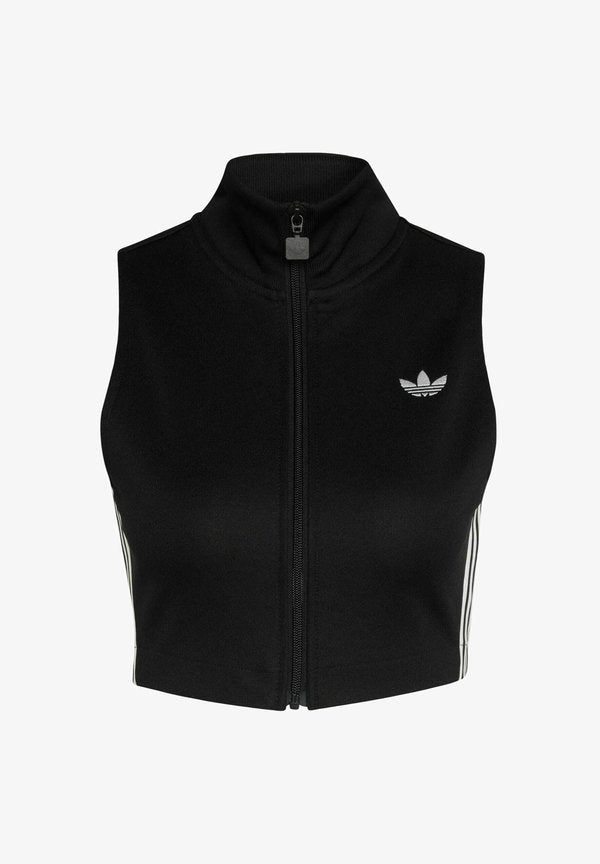 adidas Originals ADIDAS ORIGINALS CLASSIC SLEEVELESS TOP - Waistcoat - black/white