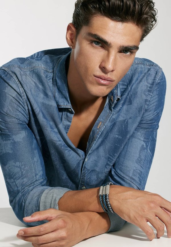 Guess MAGNUM - Bracelet - blau