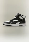 Puma BREAK MID UNISEX - High-top trainers - puma white/puma black/puma white