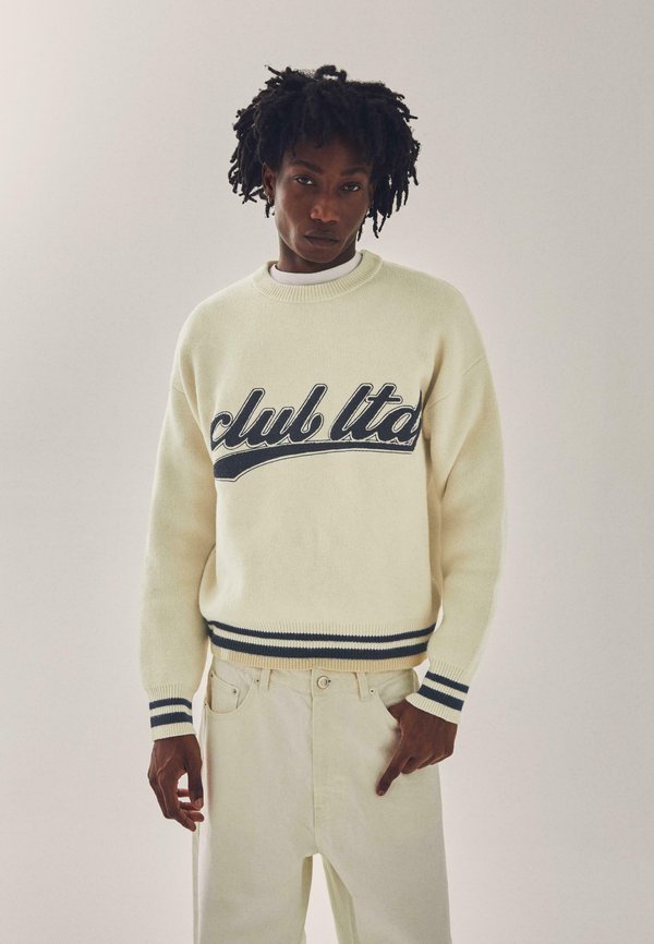 Bershka Jumper - white