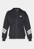 adidas Sportswear FUTURE ICONS THREE STRIPES FULL ZIP - Zip-up sweatshirt - black
