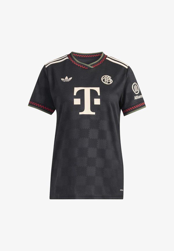 adidas Originals FC BAYERN 2025/2026 THIRD JERSEY - Print T-shirt - black