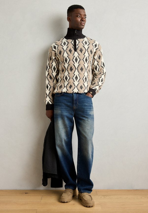 Scotch & Soda ARGYLES DROPPED SHOULDER PULLOVER