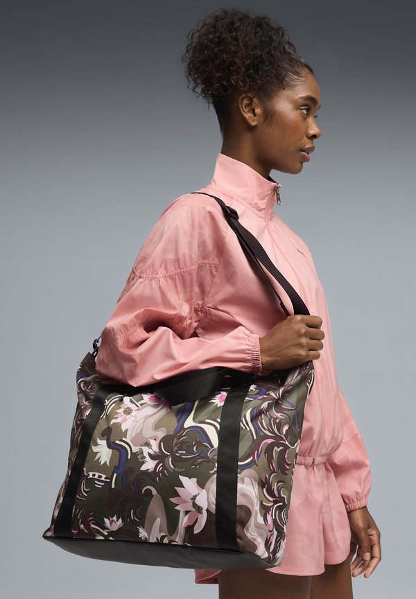 Puma AT ESS CONCEPT 1 SHOPPER - Sports bag - loden green-rosy outlook-concept 2