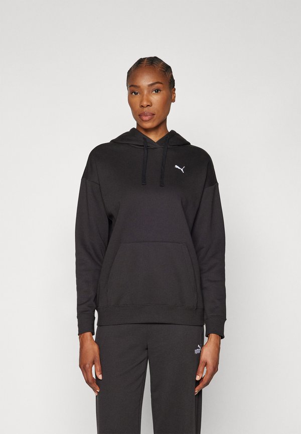 Puma RELAXED HOODIE - Hoodie - black