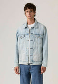 Levi's® RELAXED FIT TRUCKER - Denim jacket - wash it out rinse t - light indigo - worn in