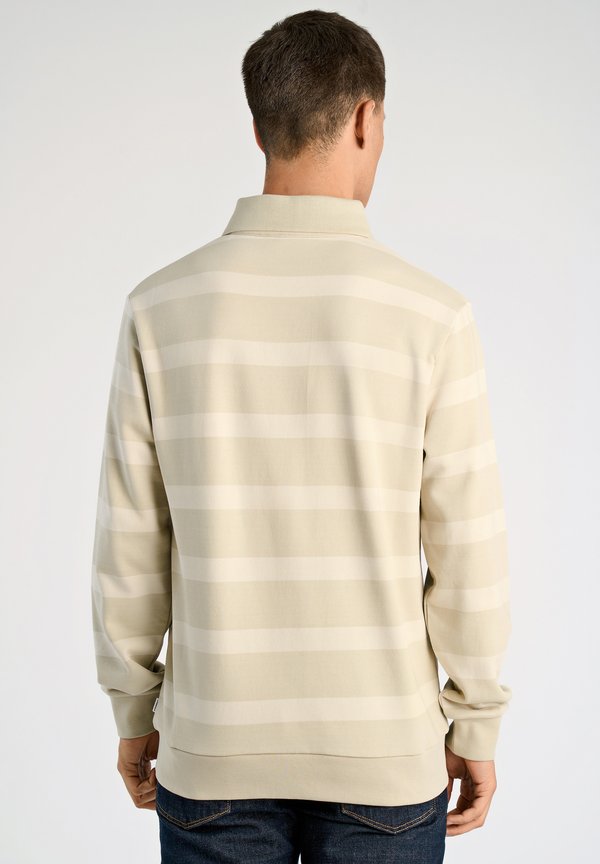Lindbergh STRIPED POLO SWEATSHIRT L/S