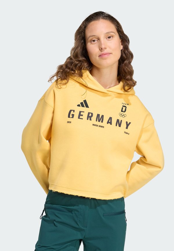 adidas Performance TEAM D GRAPHIC  - Hoodie - semi spark