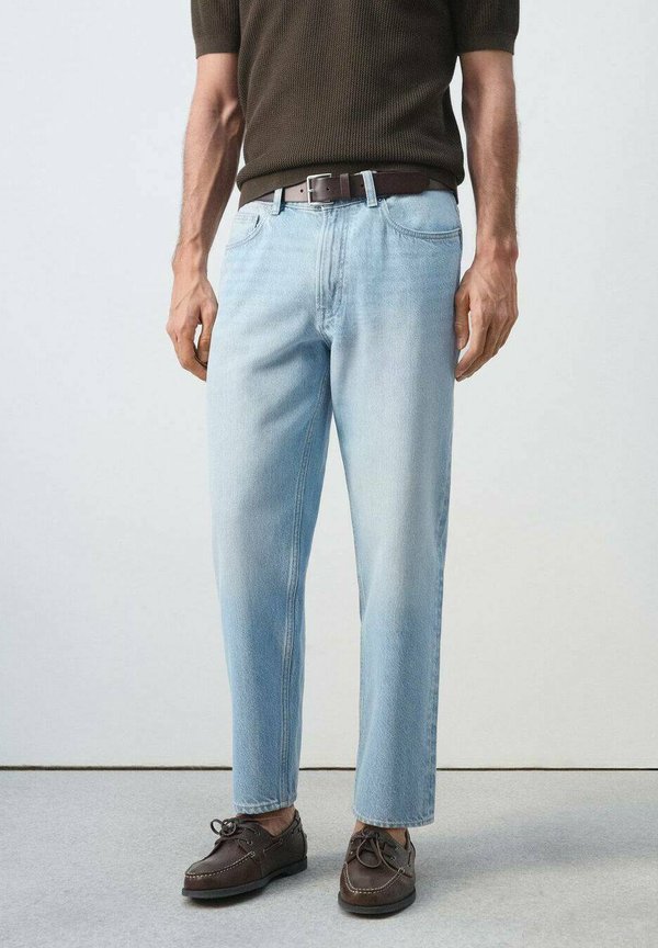 Mango Jeans Tapered Fit - light blue