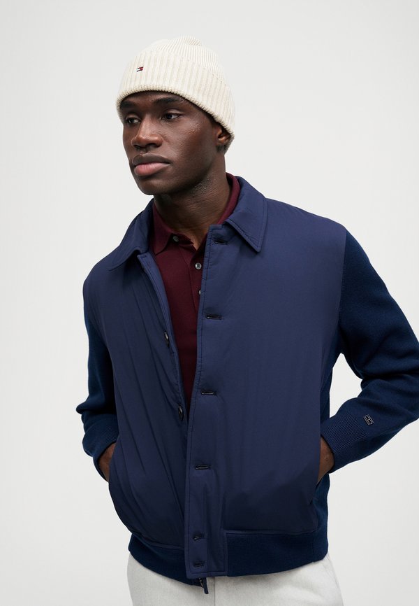 Tommy Hilfiger SMART CASUAL MIXED TEXTURE RELAXED JACKET