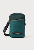 Calvin Klein REPORTER - Cross body bag - dark teal