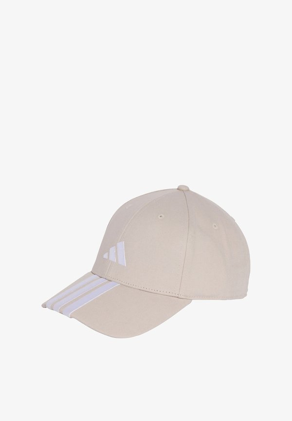 adidas Sportswear ADIDAS SPORTSWEAR 3-STRIPES NEW LOGO BASEBALL CAP UNISEX - Cap - beige white