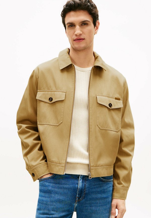Tommy Hilfiger  ZIP-THRU TWILL IVY