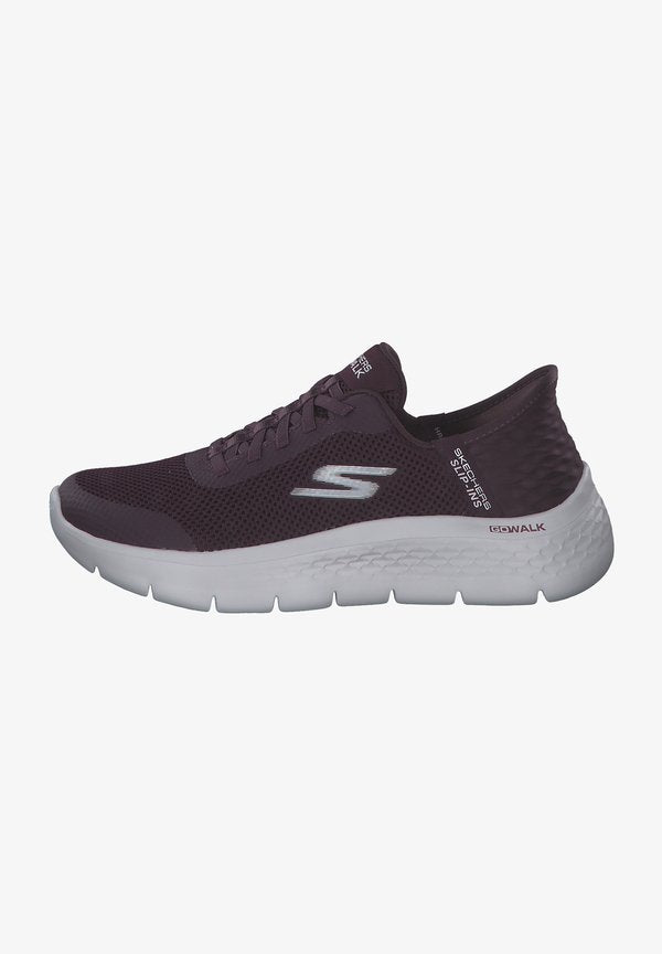 Skechers BURG INS GO WALK FLEX - Trainers - burgund