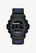 Skechers FLOURNOY - Digital watch - black, blue